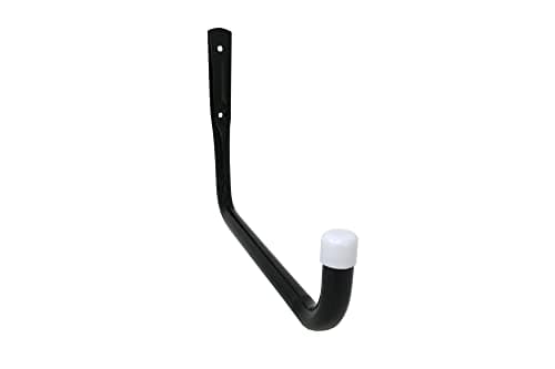 Shepherd Hardware 8091E Robuste Stahlhaken, 25,4 cm, 4 Stück, Schwarz